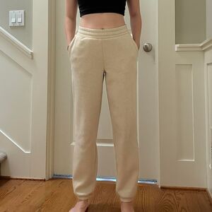 Women's Tan Joggers